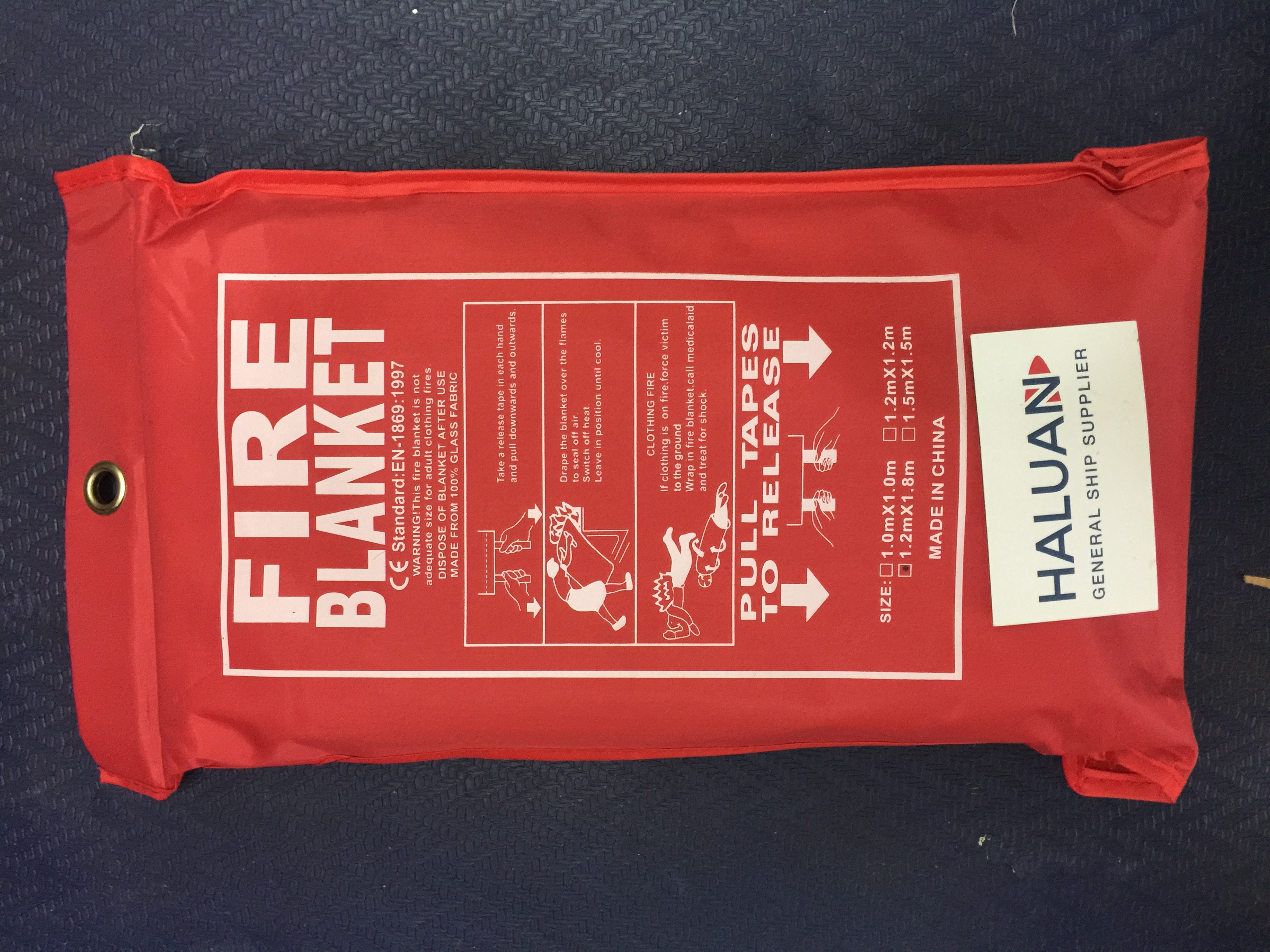 FIRE BLANKET 1.2X1.8MTR - IMPA 330950