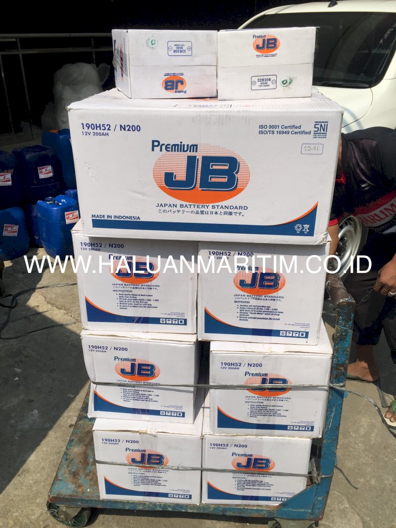 Battery for Lifeboat / Aki untuk Lifeboat 190H52 / N200 12V 200Ah