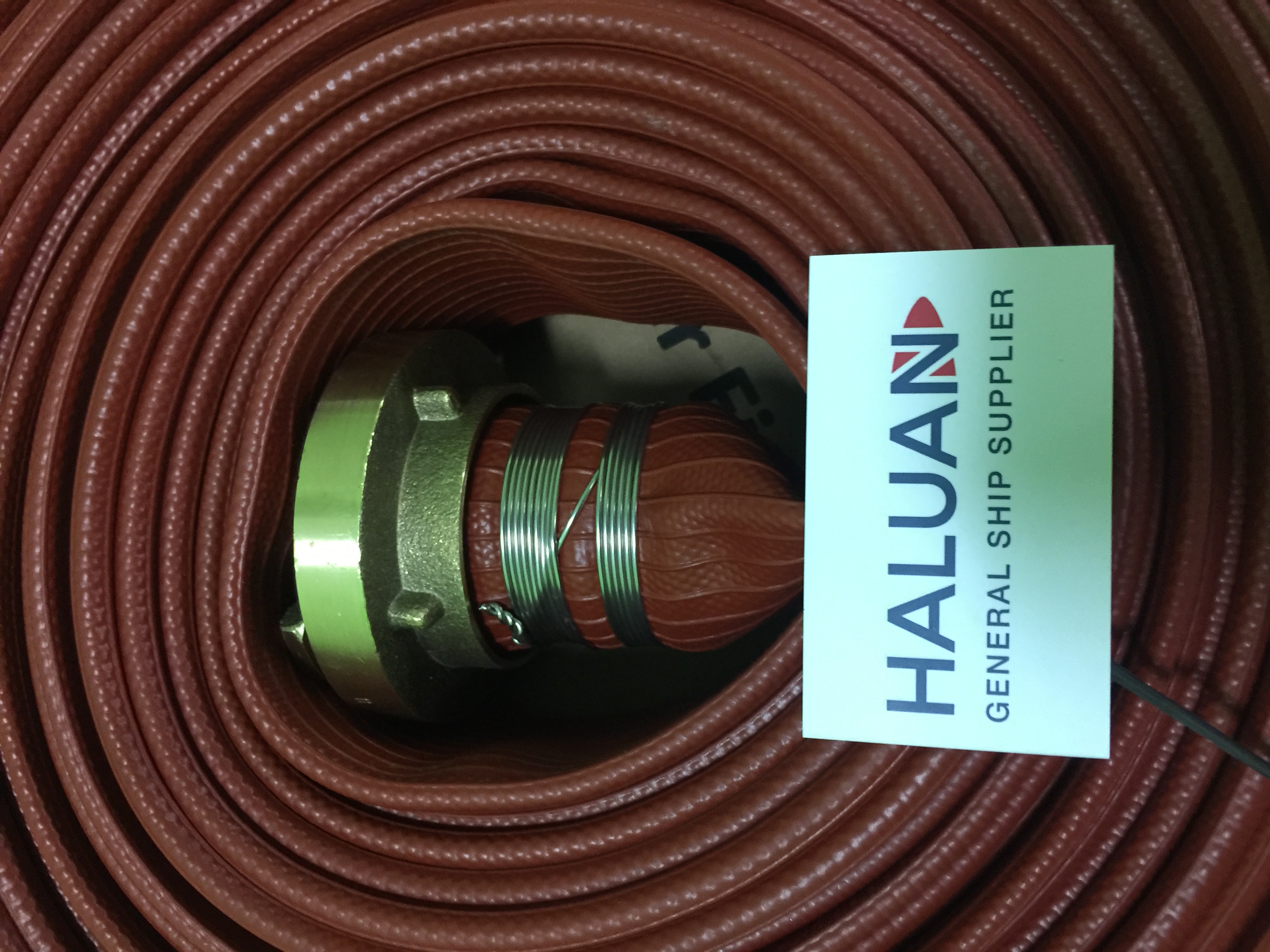 IMPA 330732 - FIRE HOSE INNER/OUTER SYNTHETIC RUBBER 50MMX30MTR W/ STORZ FIRE HOSE COUPLING 50MM - IMPA 330875 