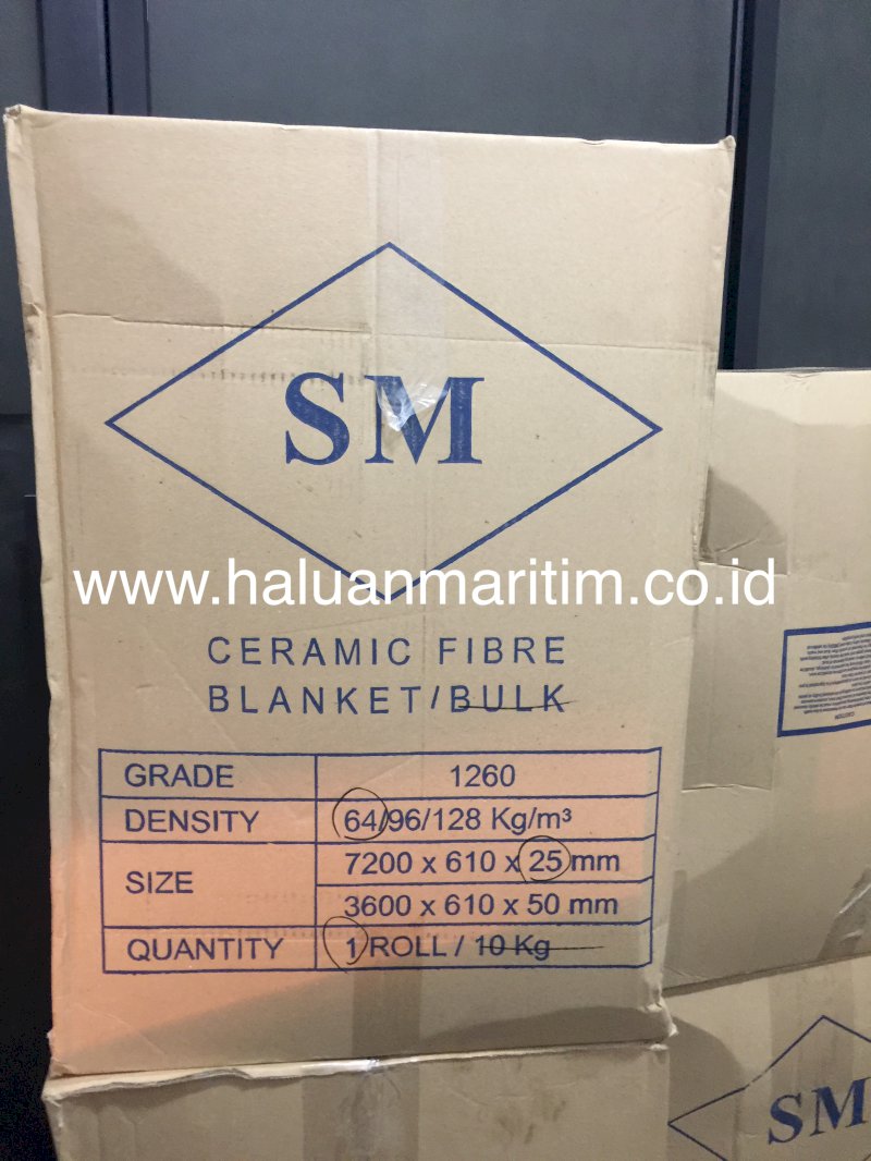Ceramic Fiber Blanket Sheet - IMPA 811671 IMPA 811672 IMPA 811673 IMPA 811674