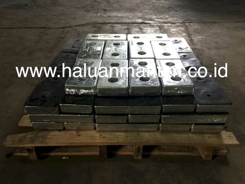 Menyediakan Zinc dan Aluminium Anode untuk kebutuhan kapal anda.