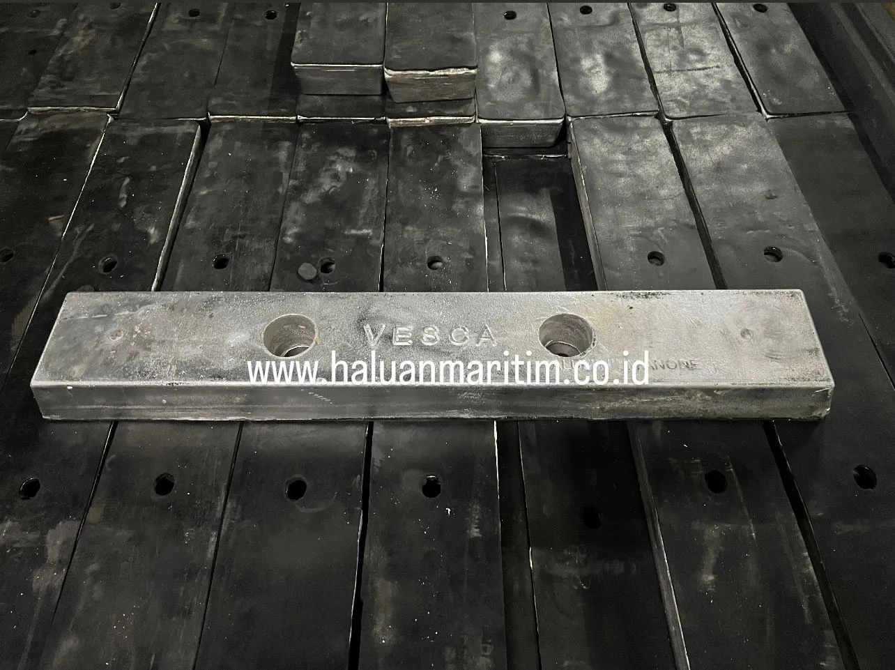 ALUMINIUM ANODE BOLTED TYPE VESCA ANODE