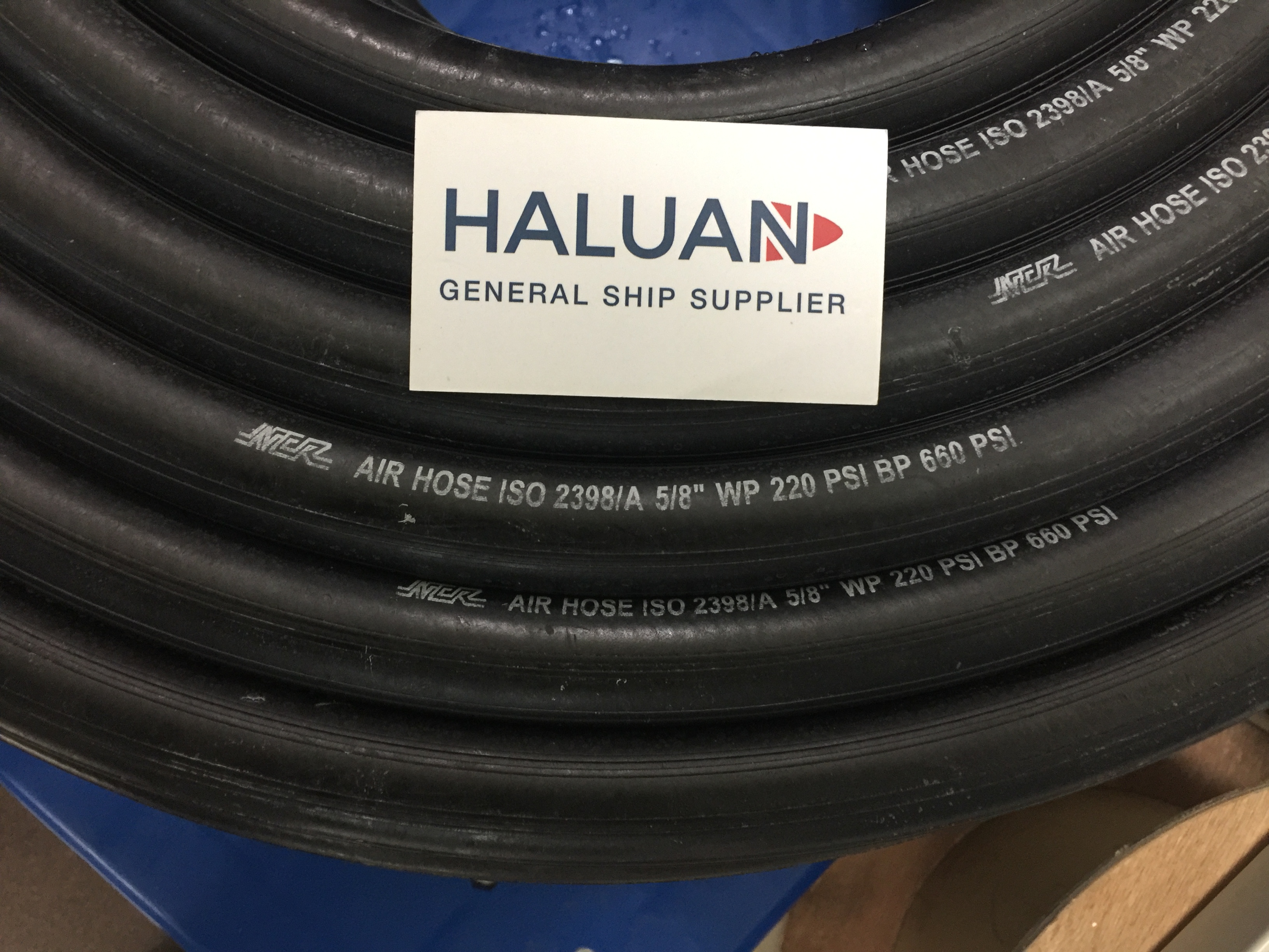 HOSE AIR RUBBER 10KG 15MMX2B - IMPA 350104