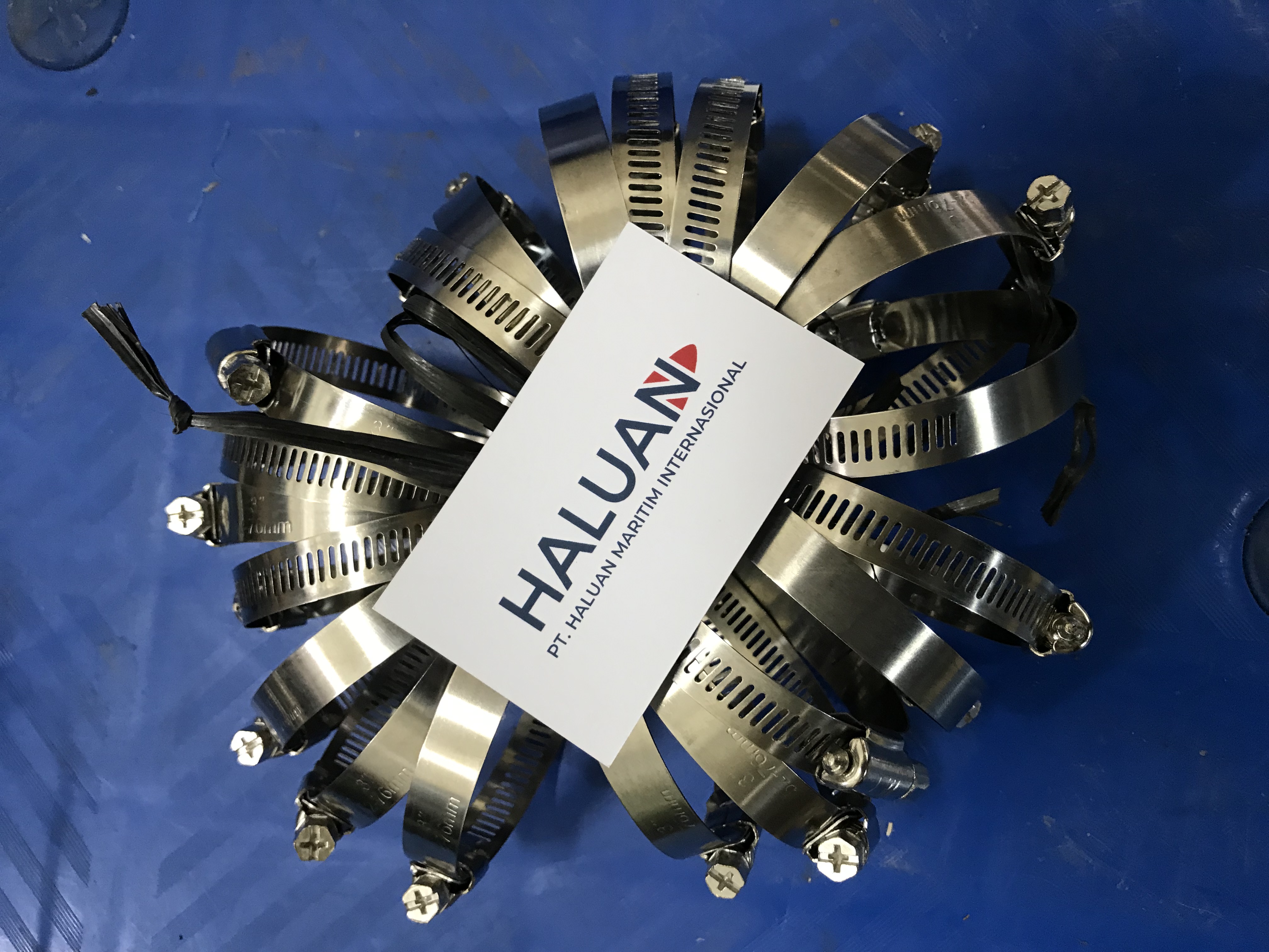 IMPA 614065 614066 614067 614068 614069 614070 614071 614072 614073 614074 614075 - HOSE BAND STAINLESS STEEL